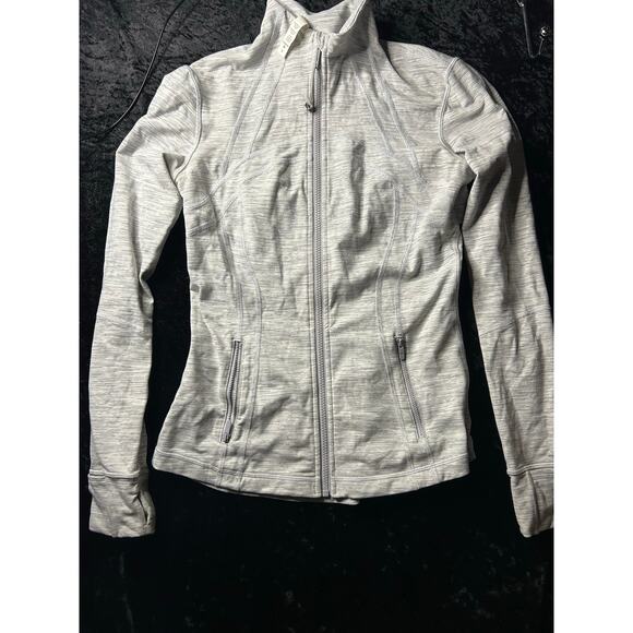 Lululemon Define Jacket Light Gray Size 8 - Picture 1 of 8